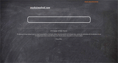 Desktop Screenshot of mashaimedved.com